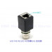 M12-F4D-RS M12-4D型轉RJ45直母轉接頭 M12轉RJ45連接器 D型編碼 4芯D型母頭 M12D型4芯網線轉接頭交換器 